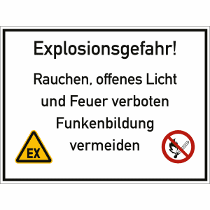 Explosionsgefahr!