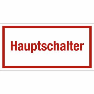 Hauptschalter
