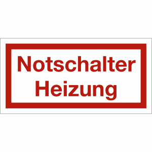 Notschalter Heizung