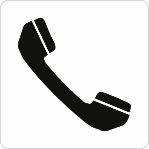 Piktogramm - Telefon