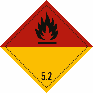 Gefahrgutetiketten Klasse 5.2