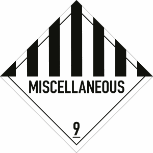 Gefahrgutetiketten Klasse 9 - Miscellaneous