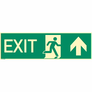EXIT nach oben nach ISO 16069
