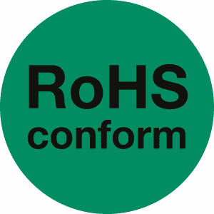 RoHS-Kennzeichen RoHS conform