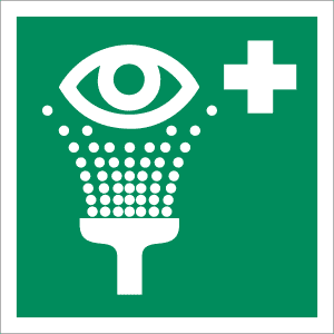 Augenspüleinrichtung nach ISO 7010 (E 011)