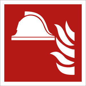 Mittel und Geräte zur Brandbekämpfung nach ISO 7010 (F 004)
