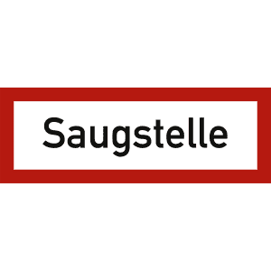 Saugstelle nach DIN 4066