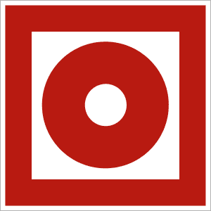 Brandmelder manuell nach ASR A 1.3 (2007), (BGV A8 F 08)