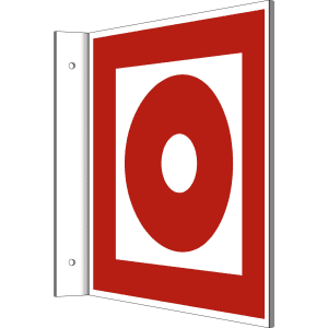 Fahnenschild Brandmelder manuell nach ASR A 1.3 (2007)