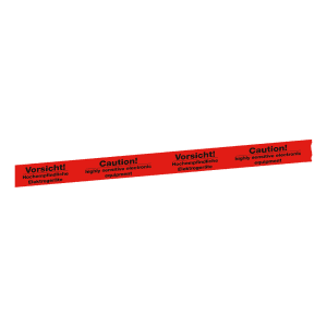 Paketband / Verpackungsband mit Warnhinweisen