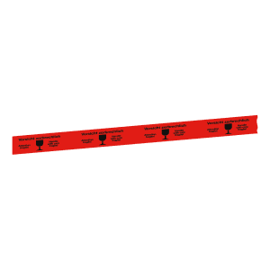 Paketband / Verpackungsband mit Warnhinweisen