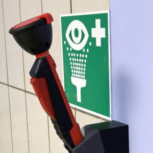 Schild Augenspüleinrichtung ISO 7010