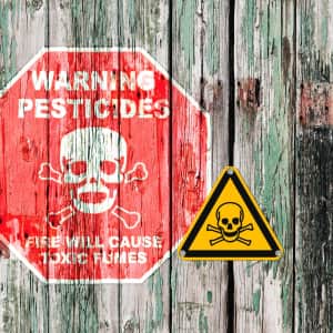 Warnschild Giftig Lebensgefahr ISO 7010