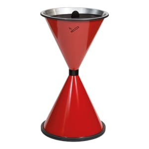 Standascher DIABOLO mit Ascherschale und Sieb