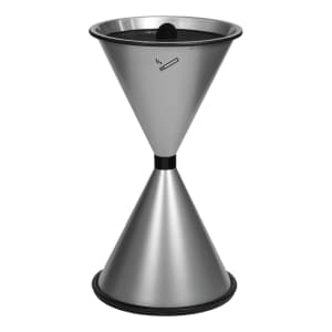 Standascher DIABOLO mit Ascherschale und Sieb