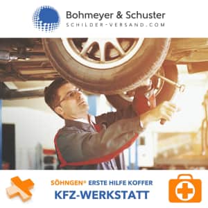 Erste Hilfe Koffer Kfz-Reparatur DIN 13157 / ASR A4.3 - Söhngen® DIREKT