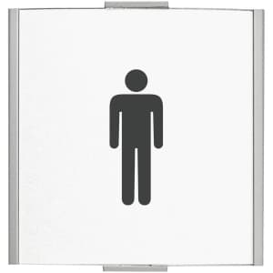 Frankfurt Türschild mit Piktogramm