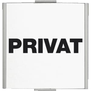 Frankfurt Türschild mit Piktogramm