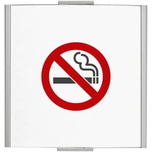 Frankfurt Türschild mit Piktogramm