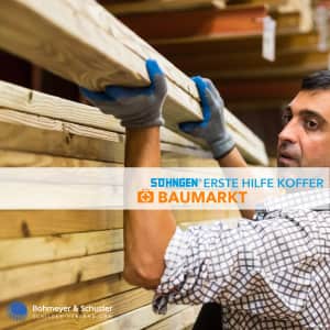 Erste Hilfe Koffer Baumarkt DIN 13157 / ASR A4.3 - Söhngen® DIREKT