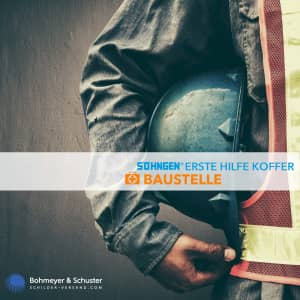 Erste-Hilfe-Koffer Baustelle DIN 13157 / ASR A4.3 - Söhngen® Beruf Spezial