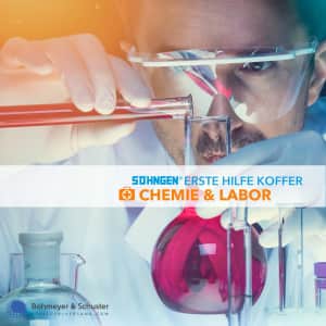Erste-Hilfe-Koffer Beruf Spezial - Labor und Chemie nach Ö-Norm Z 1020-1, Söhngen