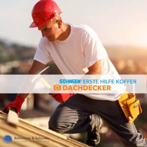 Erste Hilfe Koffer Dachdecker DIN 13157 / ASR A4.3 - Söhngen® DIREKT
