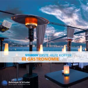 Erste-Hilfe-Koffer Hotel und Gastronomie DIN 13157 / ASR A4.3 - Söhngen® Beruf Spezial