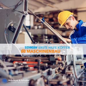 Erste-Hilfe-Koffer Maschinenbau DIN 13157 / ASR A4.3 - Söhngen® Beruf Spezial