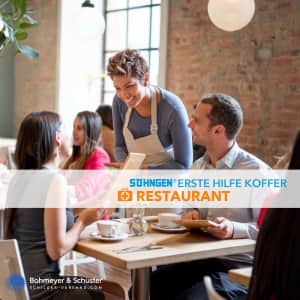 Erste Hilfe Koffer Restaurant DIN 13157 / ASR A4.3 - Söhngen® DIREKT