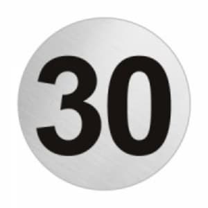 Türnummer - Nummer 0 bis 30