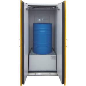 Sicherheits-Fass-Schrank für stehende Fässer - storeLAB®
