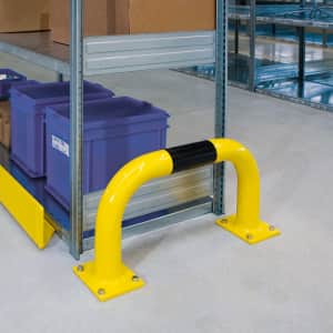 Rammschutzbügel WACHTWERK X® aus Stahl - Stärke S Ø 76 mm