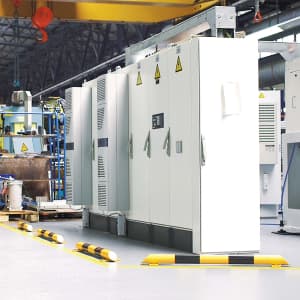 Rammschutzbalken WACHTWERK X® aus Stahl - Stärke S Ø 76 mm