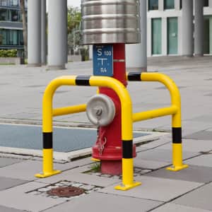 Säulenschutz WACHTWERK X® aus Stahl - Stärke XS Ø 48 / 60 mm