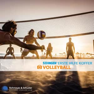 Erste Hilfe Koffer Volleyball / Beachvolleyball - Söhngen® SPORT
