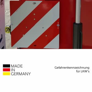 Parkwarntafel klappbar und bauartgeprüft, reflektierend Typ 2