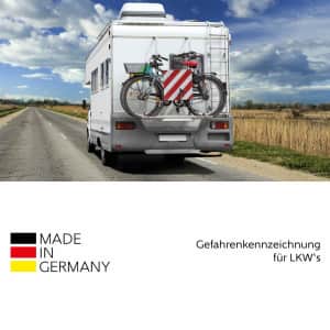 Warntafel starr, reflektierend für forst- und landwirtschaftliche Fahrzeuge