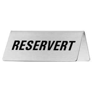 Tischschild - Reservert
