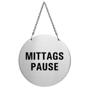 Turnsign - Mittagspause / Komme gleich wieder