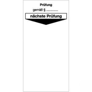 Grundplaketten - Prüfung gemäß § ..... nächste Prüfung
