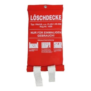 Feuerlöschdecke mit Softtasche