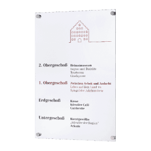 Galerie Etagenwegweiser