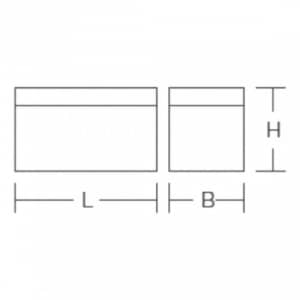 Notleuchte C-LUX STANDARD LED (Wand-/Deckenaufbau)