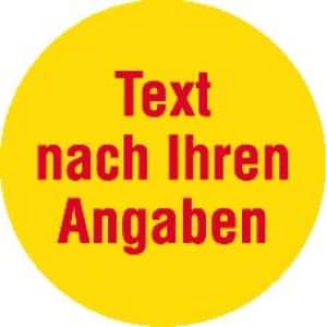 Markierungspunkte mit Farbe und Text nach Wunsch