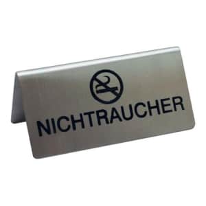 Tischaufsteller - Rauchen verboten (Motiv 3)