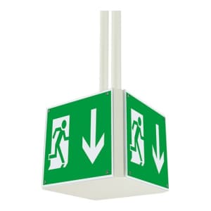 Anti-Vandalen-Notleuchte CUBE-LUX AVL (Pendelaufbau)
