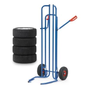 Reifenkarre mit Spreiz-Aufnahmen aus Stahlrohr - Tragkraft 200 kg