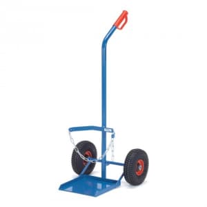 Stahlflaschenkarre für 1x 11 l/kg Flasche - Tragkraft 100 kg