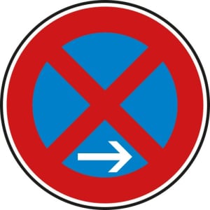 VZ 283-20 VZ 283-20 Verkehrsschild Absolutes Halteverbot Ende